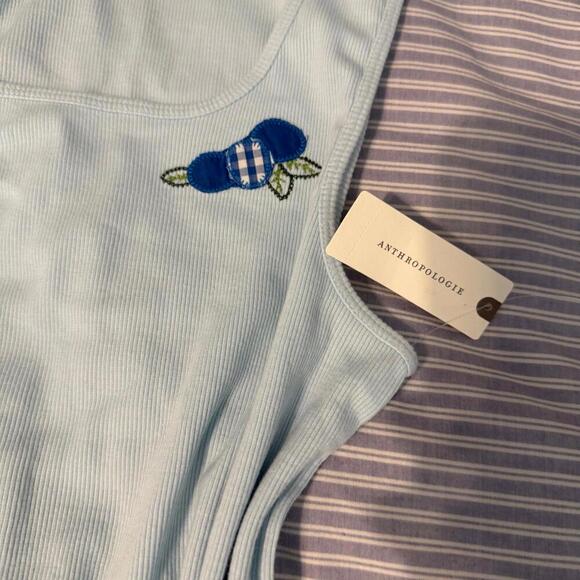 Anthropologie Blueberry Tank top - Picture 3 of 4